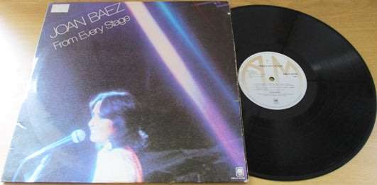 JOAN BAEZ From Every Stage 2xLP VINYL LP Record