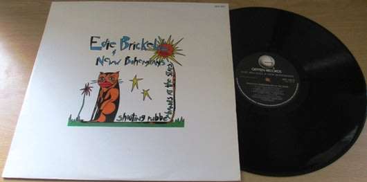 EDIE AND THE NEW BOHEMIANS Shooting Rubberbands at the Stars VINYL LP Record
