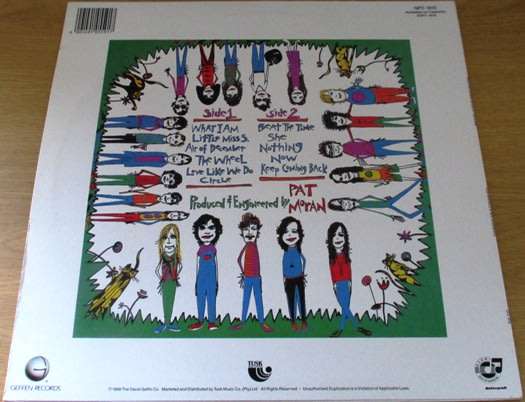EDIE AND THE NEW BOHEMIANS Shooting Rubberbands at the Stars VINYL LP Record