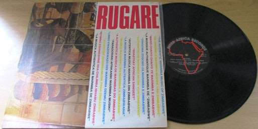 Alport Astazio + Kwano-Moto Band  Rugare VINYL LP Record Zimbabwe Press