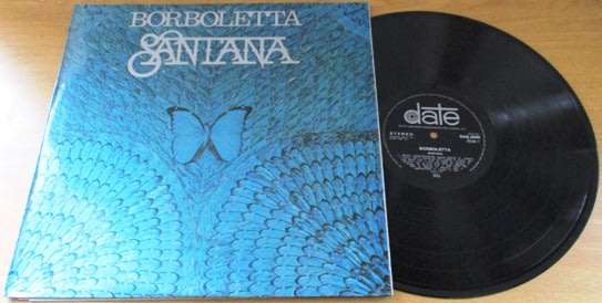 SANTANA Borboletta VINYL LP Record