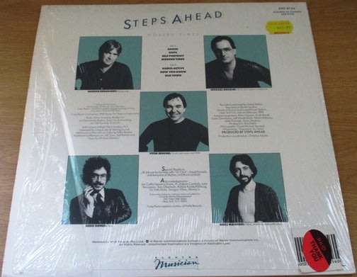 STEPS AHEAD Michael Brecker, Warren Bernhardt, - etc Modern Times VINYL LP Record