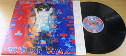 PAUL McCARTNEY Tug of War VINYL LP Record