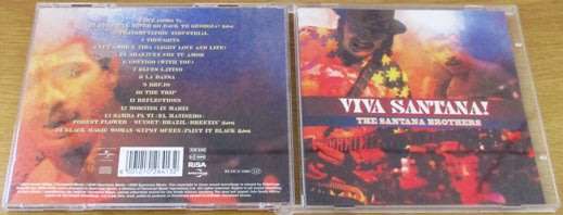 THE SANTANA BROTHERS Viva Santana!  CD (SHELF G Box 23]