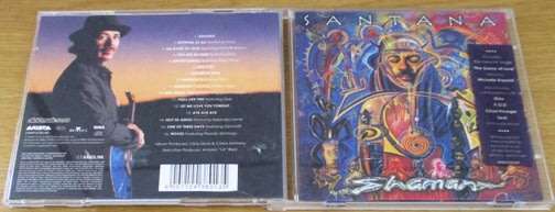 SANTANA Shaman CD (SHELF G Box 23]