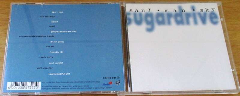 SUGARDRIVE Sand Man Sky CD (SHELF G Box 23]