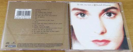 SINEAD O CONNOR So Far The Best Of CD (SHELF G Box 24]