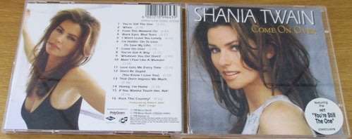 SHANIA TWAIN Come On Over  CD (SHELF G Box 24]