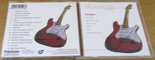 THE SHADOWS The Ballads CD (SHELF G Box 24]