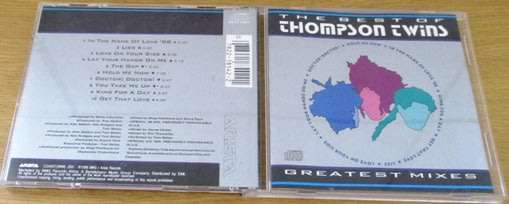 THOMPSON TWINS Best of Greatest Hits CD (SHELF Z Box 6]