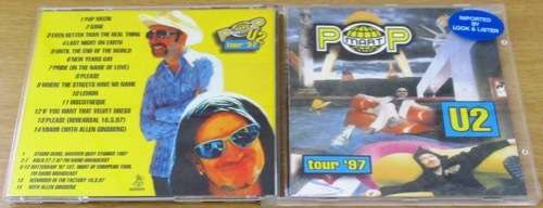 U2 PopMart Tour 97 CD  (SHELF Z Box 12]