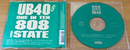 UB40 808 STATE One in Ten CD  (SHELF Z Box 12]