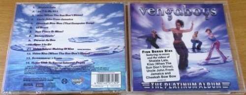 VENGABOYS The Platinum Album 2xCD  [SHELF Z Box 12]