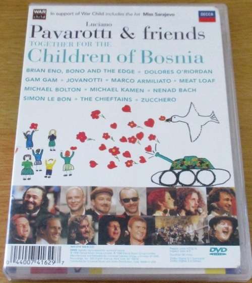PAVAROTTI AND FRIENDS For the Children of Bosnia DVD