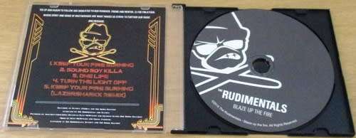 THE RUDIMENTALS Blaze Up the Fire CD