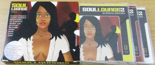 SOUL LOUNGE Vol. 2 3xCD Box Set [Shelf Z Box 12]