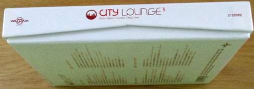 CITY LOUNGE 3 Paris Berlin London New York   4xCD BOX SET [Shelf V Box 3]