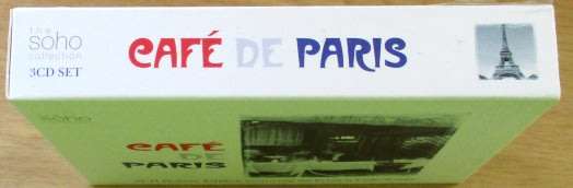 CAFE DE PARIS 3xCD Deluxe Edition featuring 60 French Cafe Songs BOX SET [Shelf V Box 3]
