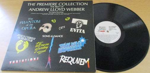 ANDREW LLOYD WEBBER The Premiere Collection The Best Of VINYL LP Record