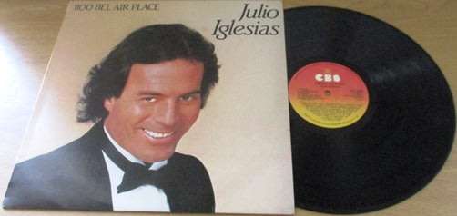 JULIO IGLESIAS 1100 Bel Air Place VINYL LP Record
