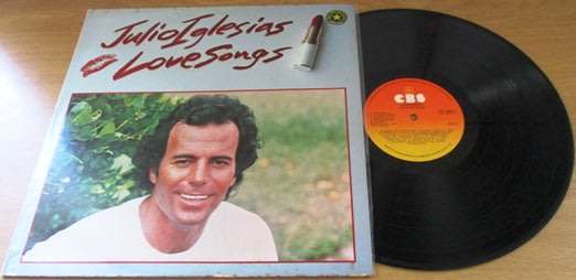 JULIO IGLESIAS Love Songs VINYL LP Record