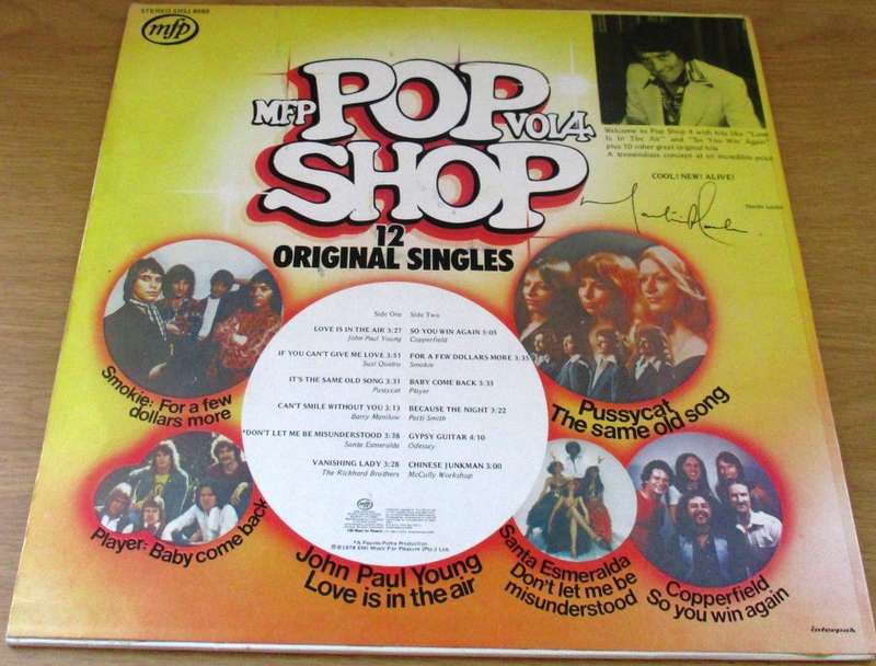 POP SHOP Vol. 4  VINYL LP Record