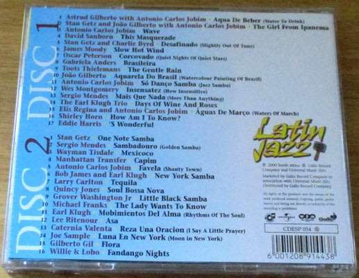 Simply the Best LATIN JAZZ 2xCD  [Shelf V x 4]