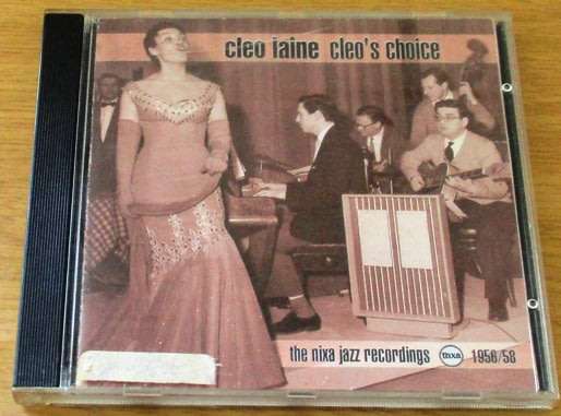CLEO LAINE Cleo`s Choice CD  [Shelf G x 25]