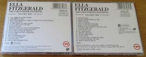 ELLA FITZGERALD The Cole Porter Songbook Volume 1 + 2 CD   [Shelf G x 25]