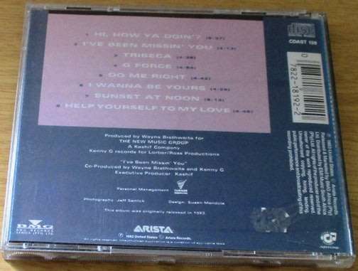 KENNY G G-Force CD [Shelf G x 25]