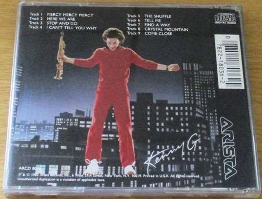 KENNY G Kenny G  CD [Shelf G x 25]