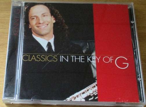 KENNY G In the Key of G CD [Shelf G x 25]