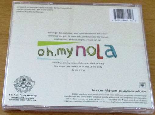 HARRY CONNICK JR Oh My Nola CD [Shelf G x 25]