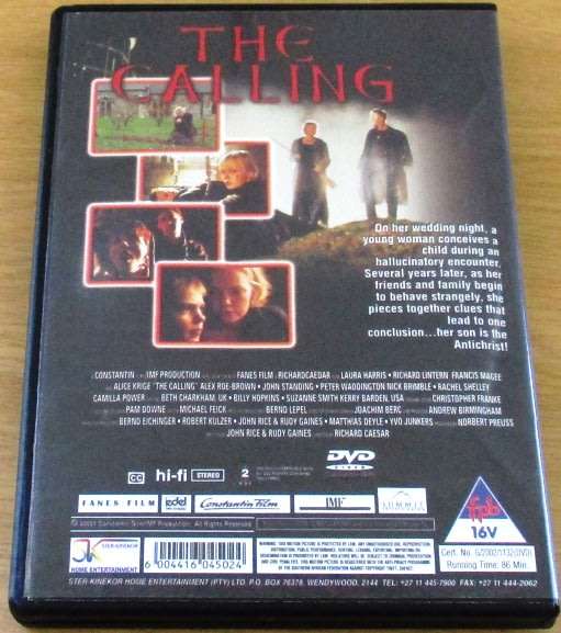 CULT FILM: The Calling DVD