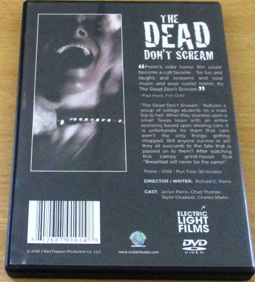 CULT FILM: The Dead Don`t Scream DVD