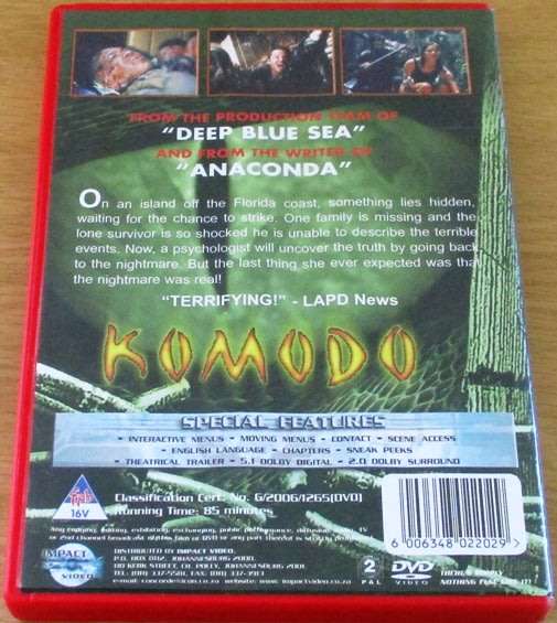 CULT FILM: Komondo DVD