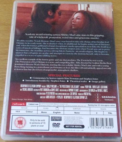 CULT FILM: The Possession of Joel Delaney DVD