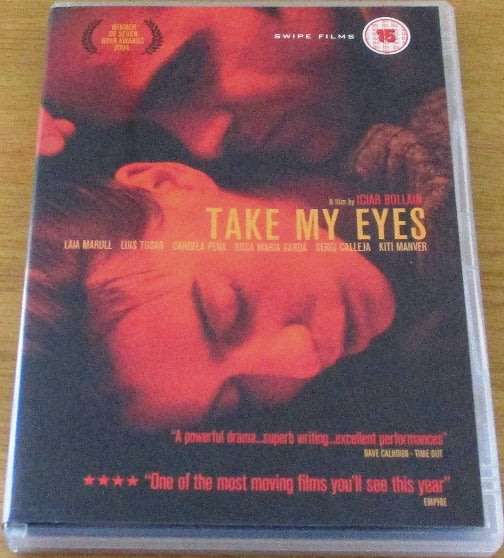 CULT FILM: Take My Eyes DVD SPANISH Film