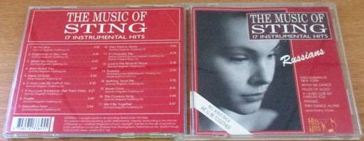 THE MUSIC OF STING 17 Instrumental Hits - Russians CD  [SHELF V BOX 4]