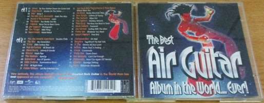 THE BEST AIR GUITAR ALBUM in the World Ever! 2xCD  [SHELF V BOX 4]