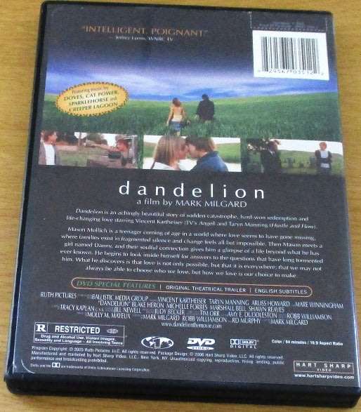 CULT FILM: Dandelion DVD