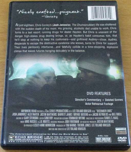 CULT FILM: December Ends DVD