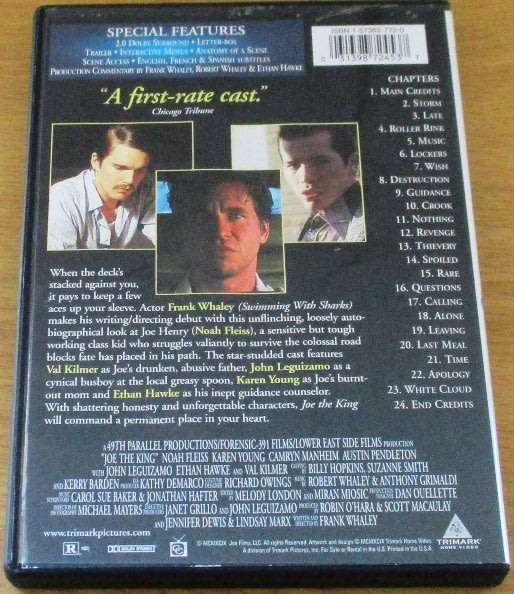 CULT FILM: Joe the King DVD Ethan Hawke Val Kilmer