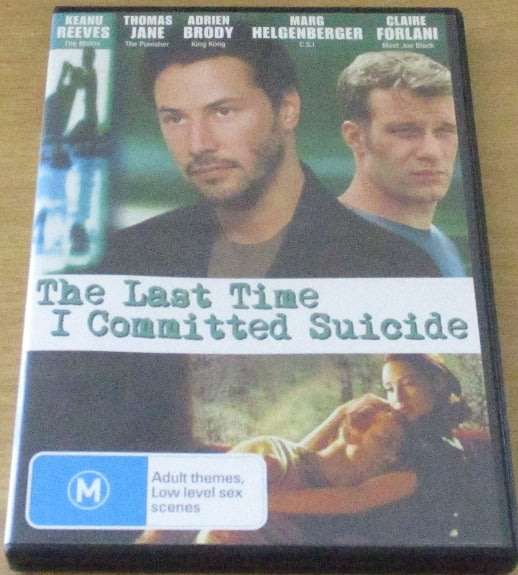 CULT FILM: The Last Time I Committed Suicide DVD Keunu Reeves Adrien Brody