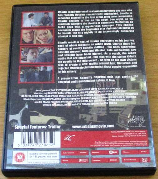CULT FILM: Urbania Heard Any Good Stories Lately? DVD [DVD BOX 2]