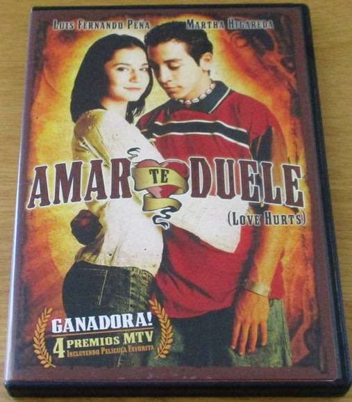 CULT FILM: Amar Te Duele / Love Hurts DVD [DVD BOX 2] SPANISH with English Subtitles