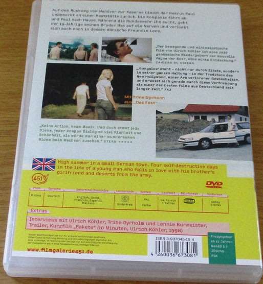 CULT FILM: Bungalow DVD [DVD BOX 2] GERMAN film with English subtitles
