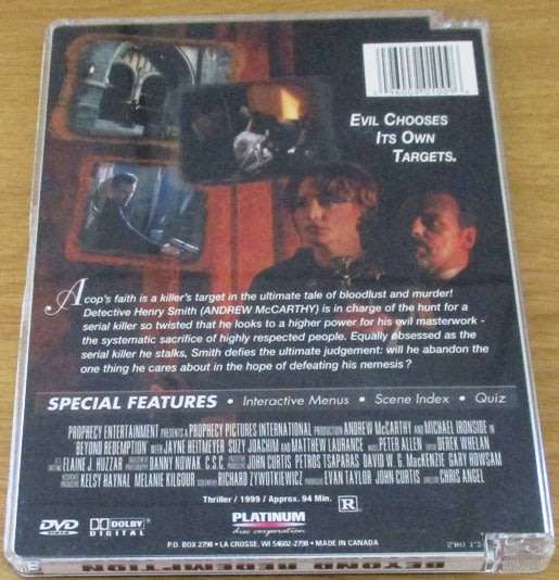 CULT FILM: Beyond Redemption DVD [DVD BOX 2]