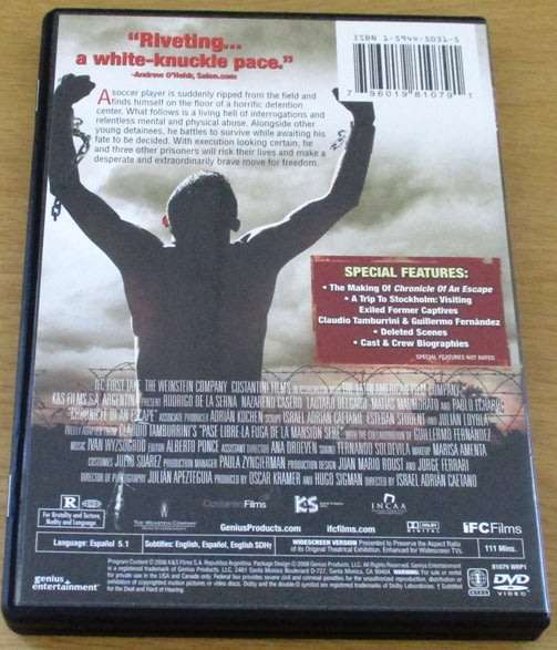 CULT FILM: Chronicle of Escape DVD [DVD BOX 3]