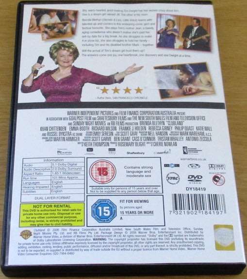 CULT FILM: Clubland DVD [DVD BOX 3] Brenda Blethyn